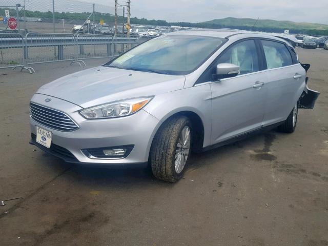 1FADP3N23HL268260 - 2017 FORD FOCUS TITA SILVER photo 2