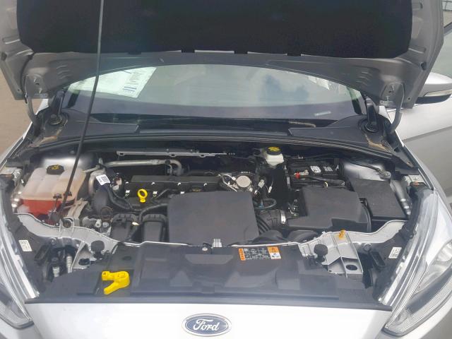 1FADP3N23HL268260 - 2017 FORD FOCUS TITA SILVER photo 7