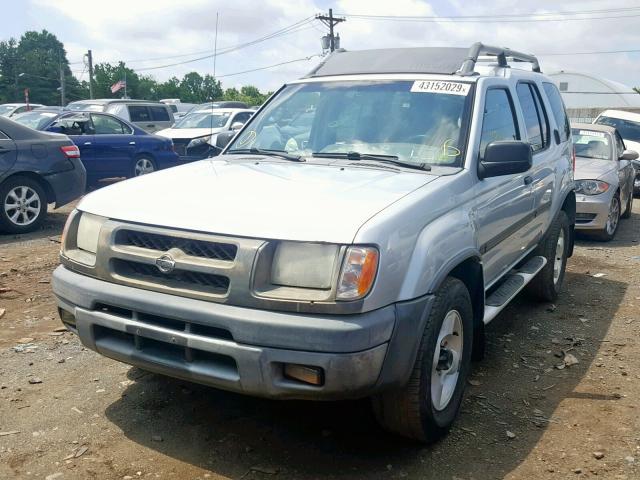 5N1ED28Y31C529843 - 2001 NISSAN XTERRA XE SILVER photo 2