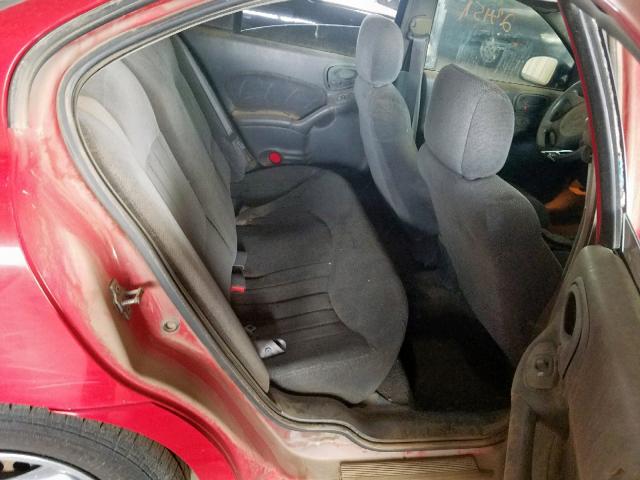 1G2NE52T7XC541300 - 1999 PONTIAC GRAND AM S RED photo 6