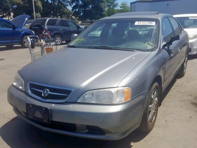 19UUA5666YA042333 - 2000 ACURA 3.2TL GRAY photo 2