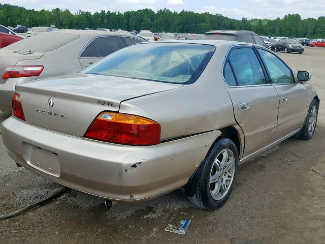 19UUA56601A029177 - 2001 ACURA 3.2TL GOLD photo 4