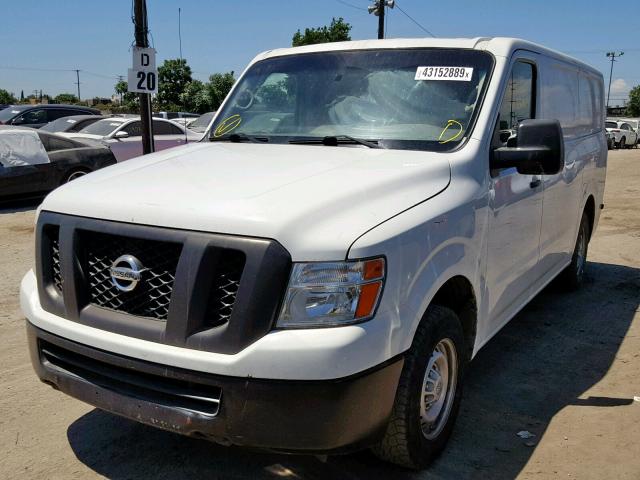 1N6BF0KM4HN802909 - 2017 NISSAN NV 1500 S WHITE photo 2