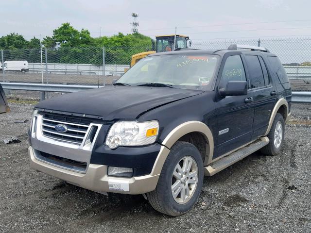 1FMEU74E86UA37349 - 2006 FORD EXPLORER E BLACK photo 2