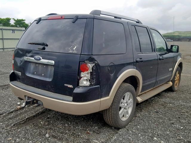 1FMEU74E86UA37349 - 2006 FORD EXPLORER E BLACK photo 4