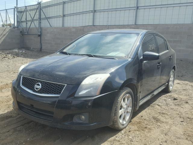 3N1AB6AP4CL650490 - 2012 NISSAN SENTRA 2.0 BLACK photo 2