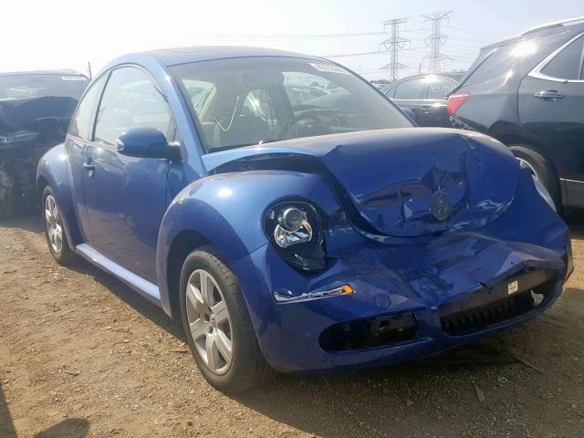 3VWRW31C77M505554 - 2007 VOLKSWAGEN NEW BEETLE Blau Foto 1