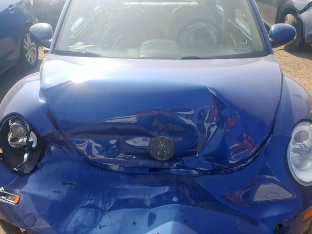 3VWRW31C77M505554 - 2007 VOLKSWAGEN NEW BEETLE Blau Foto 7