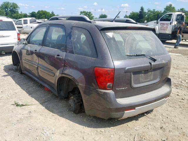 2CKDL33FX86049003 - 2008 PONTIAC TORRENT GRAY photo 3