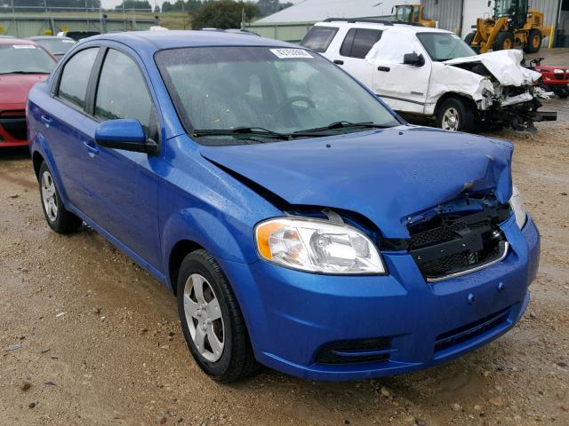 KL1TD5DEXBB150720 - 2011 CHEVROLET AVEO LS BLUE photo 1