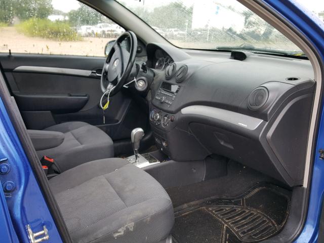 KL1TD5DEXBB150720 - 2011 CHEVROLET AVEO LS BLUE photo 5