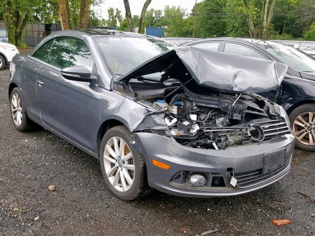 WVWBW7AH0CV001158 - 2012 VOLKSWAGEN EOS KOMFOR GRAY photo 1