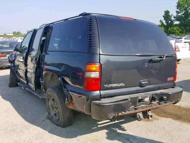 1GKFK66U23J314415 - 2003 GMC YUKON XL D BLACK photo 3