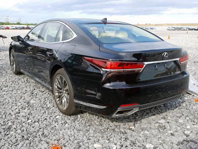 JTHB51FF8K5007794 - 2019 LEXUS LS 500 BLACK photo 3