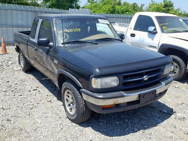 4F4CR17X3TTM00589 - 1996 MAZDA B4000 CAB BLACK photo 1