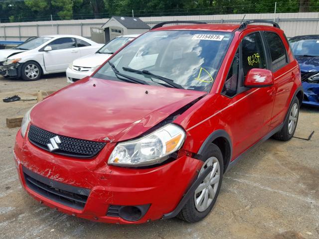 JS2YA5A39A6300369 - 2010 SUZUKI SX4 RED photo 2