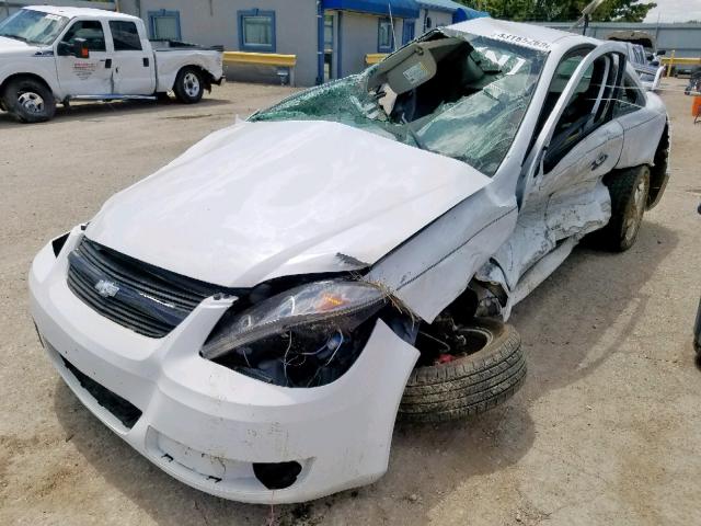 1G1AL15F167757481 - 2006 CHEVROLET COBALT WHITE photo 2