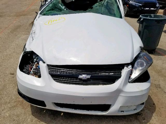 1G1AL15F167757481 - 2006 CHEVROLET COBALT WHITE photo 7