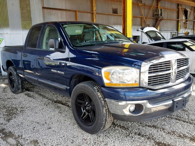 1D7HA18N46S679859 - 2006 DODGE RAM 1500 S BLUE photo 1