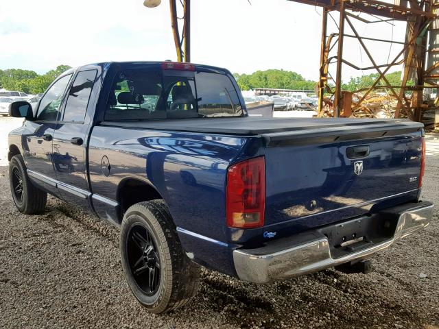 1D7HA18N46S679859 - 2006 DODGE RAM 1500 S BLUE photo 3