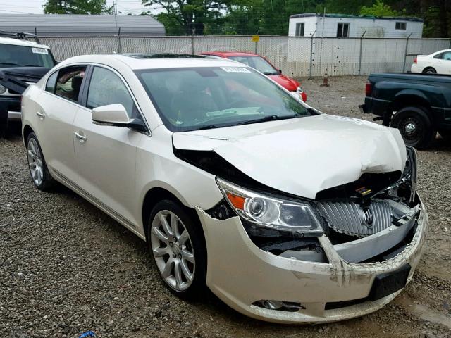 1G4GE5EV4AF200052 - 2010 BUICK LACROSSE C WHITE photo 1