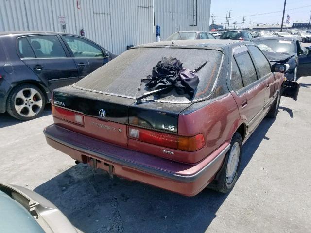 JH4DA1858JS012308 - 1988 ACURA INTEGRA LS TWO TONE photo 4