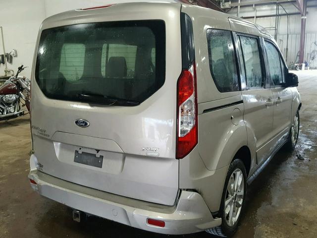 NM0AE8FX7E1167012 - 2014 FORD TRANSIT CO BEIGE photo 4