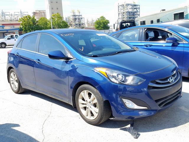 KMHD35LE4DU022641 - 2013 HYUNDAI ELANTRA GT BLUE photo 1