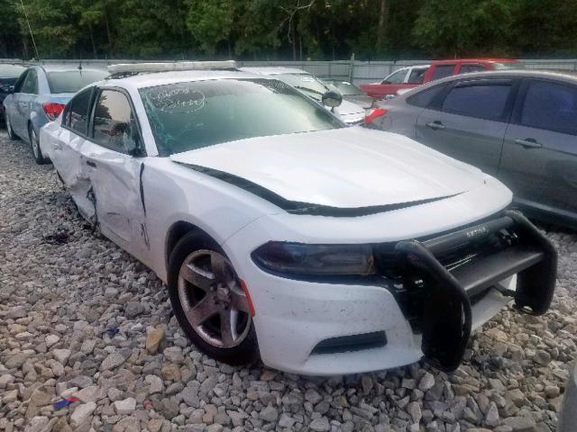 2C3CDXAT6HH525854 - 2017 DODGE CHARGER PO WHITE photo 1
