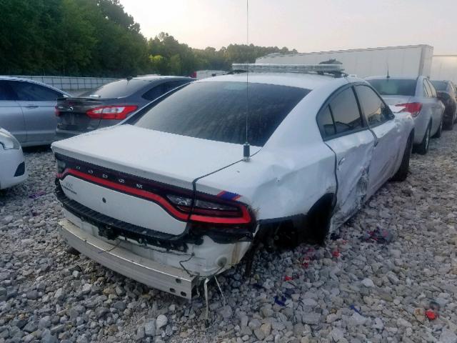 2C3CDXAT6HH525854 - 2017 DODGE CHARGER PO WHITE photo 4