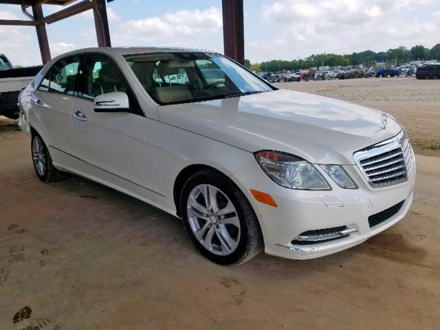 WDDHF5GB7BA371438 - 2011 MERCEDES-BENZ E 350 WHITE photo 1