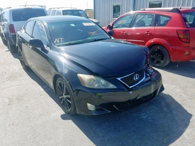 JTHBK262972036418 - 2007 LEXUS IS 250 BLACK photo 1