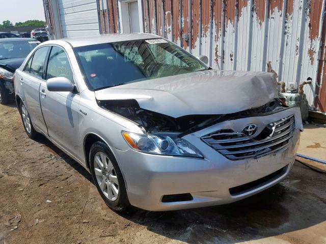 4T1BB46K89U080250 - 2009 TOYOTA CAMRY HYBR SILVER photo 1