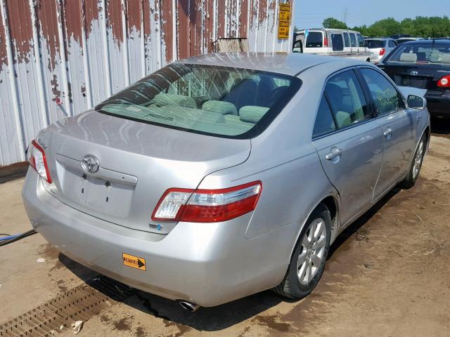 4T1BB46K89U080250 - 2009 TOYOTA CAMRY HYBR SILVER photo 4