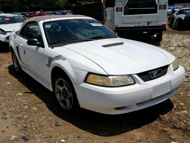 1FAFP45X2YF290999 - 2000 FORD MUSTANG GT WHITE photo 1