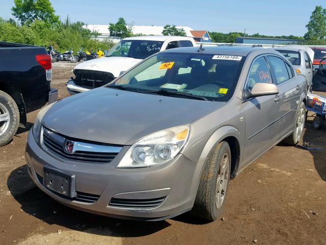 1G8ZS57B18F277927 - 2008 SATURN AURA XE GOLD photo 2