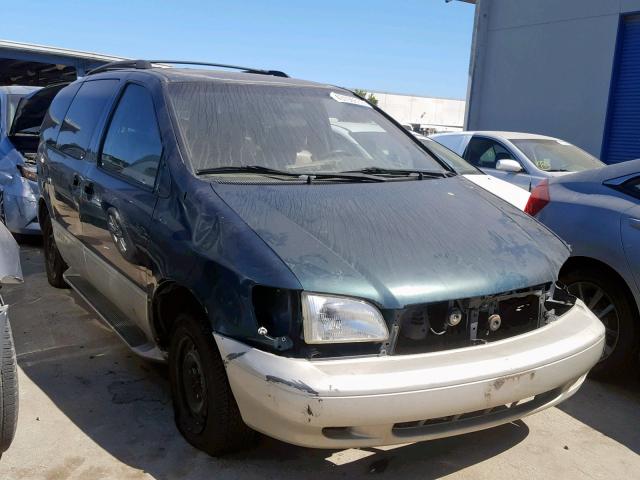 4T3ZF13C5WU037518 - 1998 TOYOTA SIENNA LE GREEN photo 1