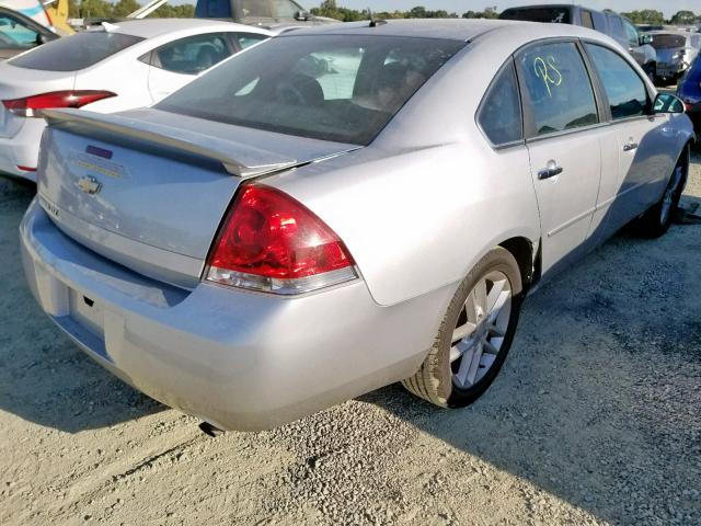 2G1WC5E36D1239590 - 2013 CHEVROLET IMPALA LTZ SILVER photo 4