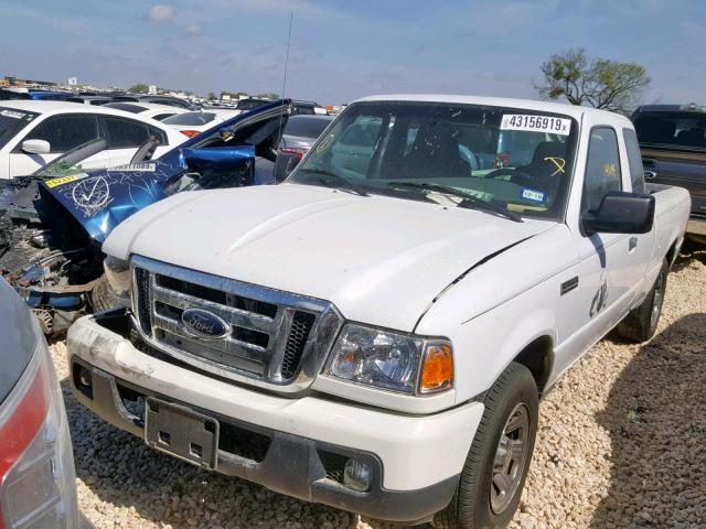 1FTYR14UX6PA04925 - 2006 FORD RANGER SUP WHITE photo 2