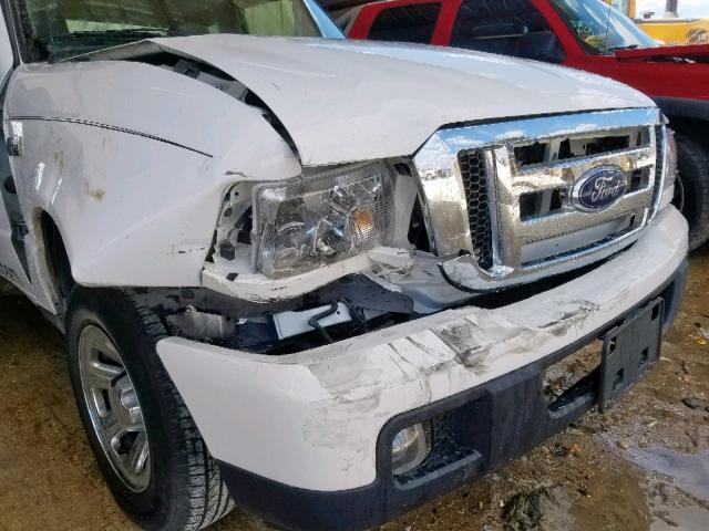 1FTYR14UX6PA04925 - 2006 FORD RANGER SUP WHITE photo 9