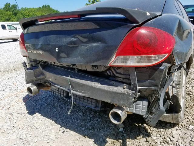 KMHHM65D06U222251 - 2006 HYUNDAI TIBURON GS BLACK photo 9