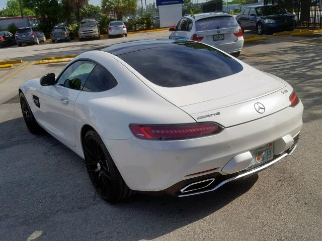 WDDYJAJA7GA000732 - 2016 MERCEDES-BENZ AMG GT S WHITE photo 3