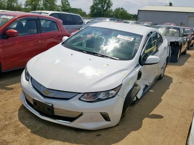 1G1RB6S51KU122805 - 2019 CHEVROLET VOLT PREMI WHITE photo 2