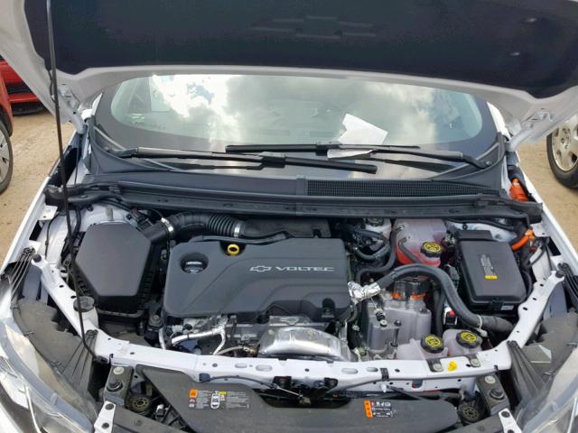 1G1RB6S51KU122805 - 2019 CHEVROLET VOLT PREMI WHITE photo 7