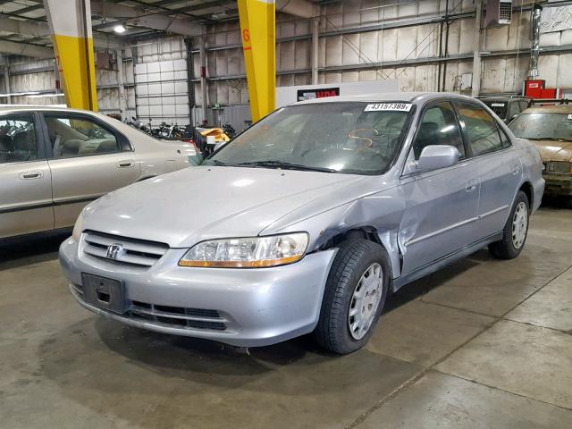 JHMCG66541C003626 - 2001 HONDA ACCORD LX GRAY photo 2