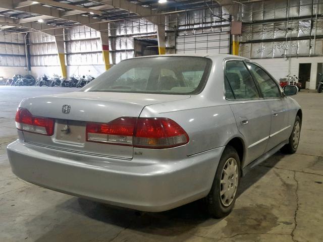 JHMCG66541C003626 - 2001 HONDA ACCORD LX GRAY photo 4