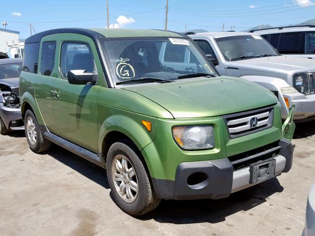 5J6YH28797L015981 - 2007 HONDA ELEMENT EX GREEN photo 1