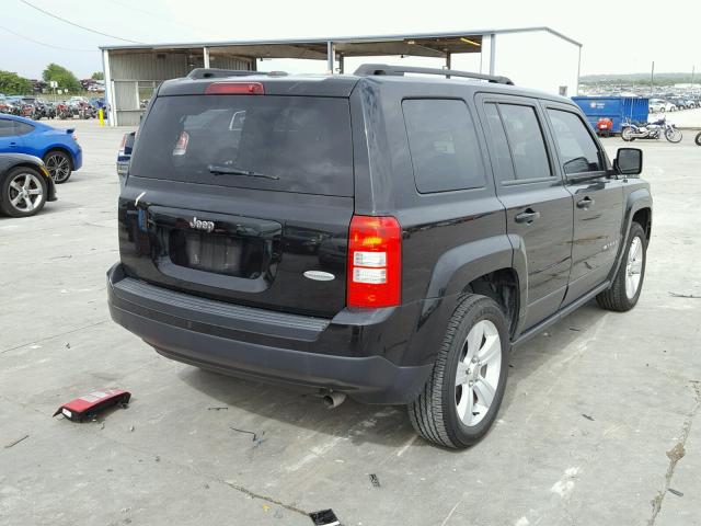 1C4NJPFA2GD666811 - 2016 JEEP PATRIOT LA BLACK photo 4