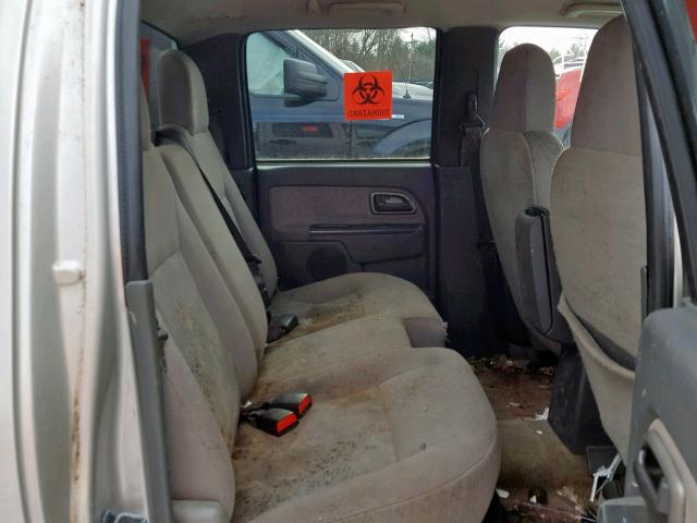 1GCDT136148196018 - 2004 CHEVROLET COLORADO SILVER photo 6