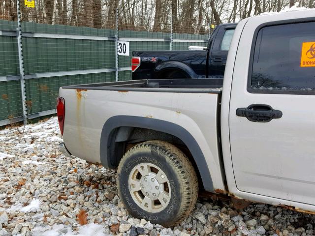 1GCDT136148196018 - 2004 CHEVROLET COLORADO SILVER photo 9